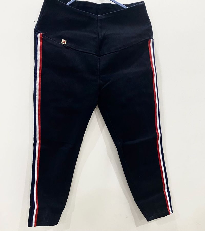 Stylish Black Track Pants