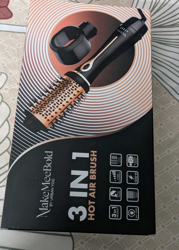 Urbanyog Makemee Bold 3in 1 Hot Air Brush