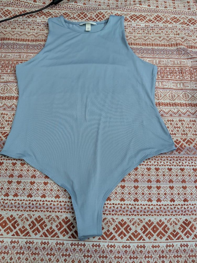 Blue Tank Bodysuit