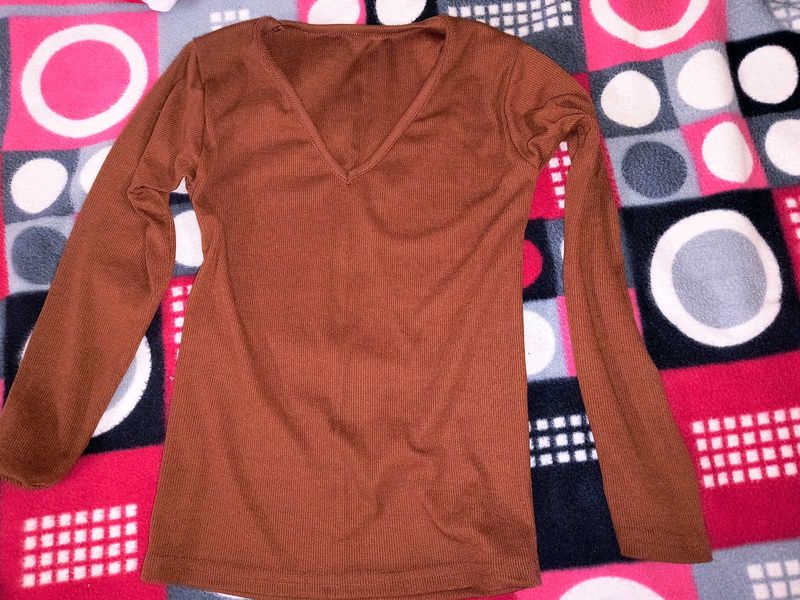 Brown top