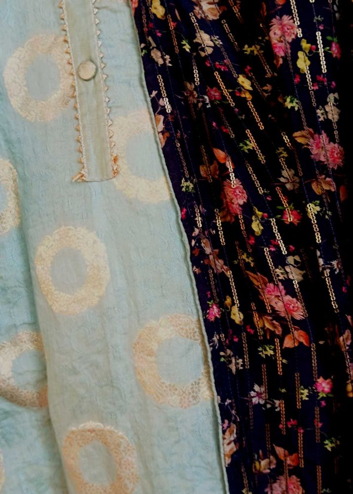 Floral Print Kurta