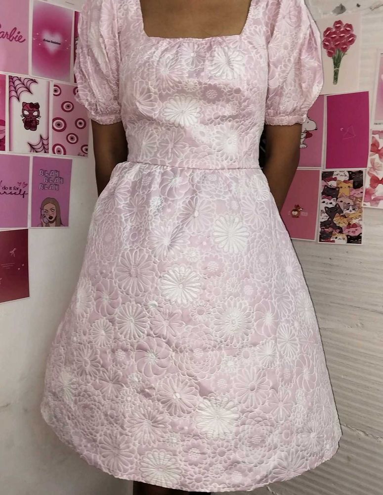 Cute Printerse Birthday Dress