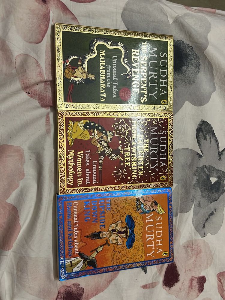 Three sets of Sudha Murthy’s epic tales
