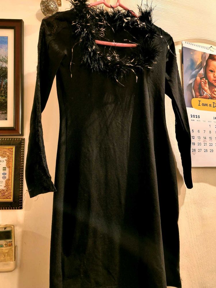 Sexy High Stretch Fur Dress
