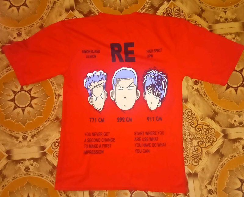 Red Graphic T-Shirt