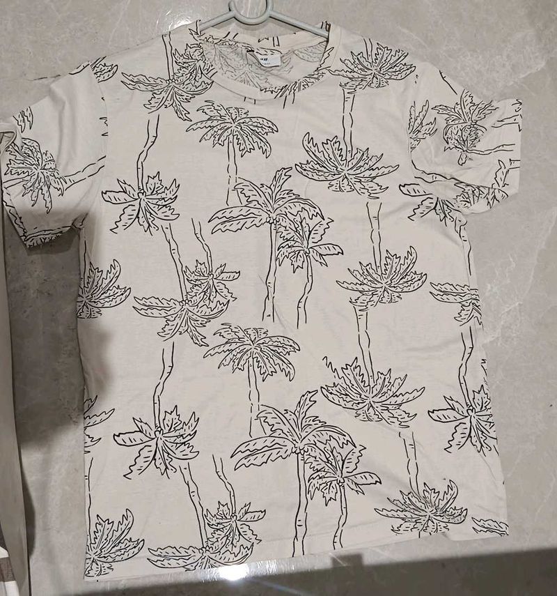 Palm Tree Print T-Shirt