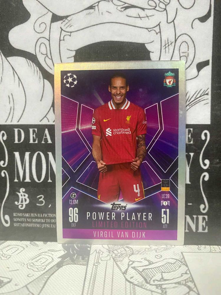 Topps Match Attax Limited Edition Van Dijk