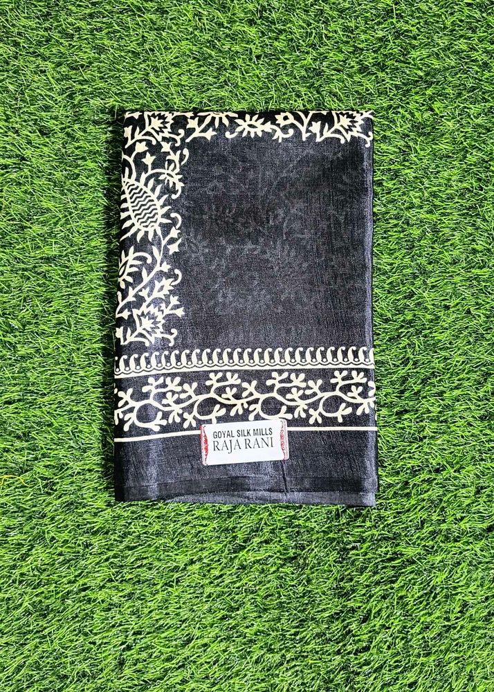 Replica Silk Saree - Black