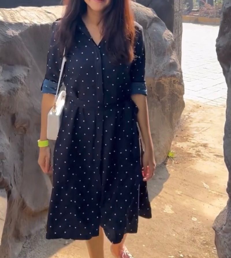 Western Polka Dot Top