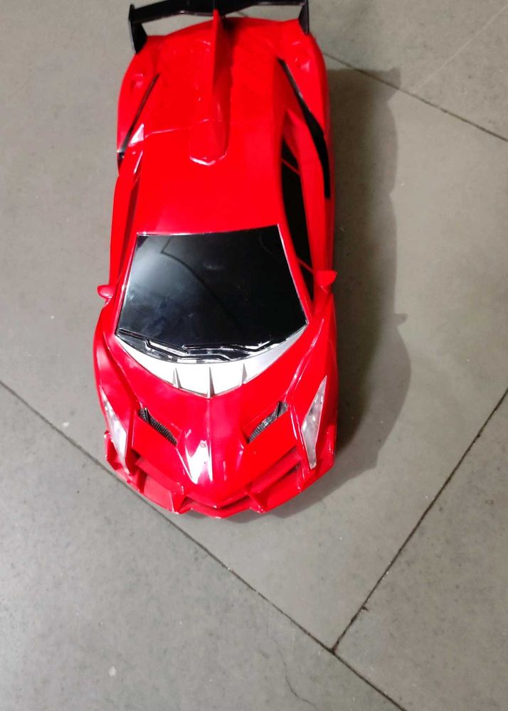 Red Toy Race Carvwith remote control