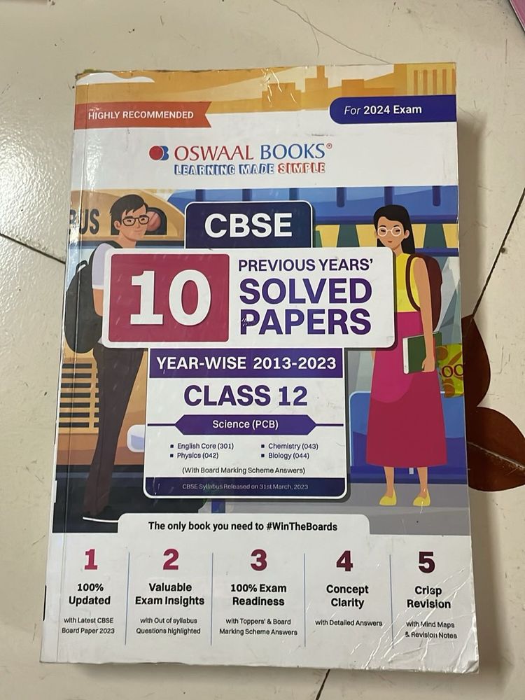 CBSE Class 12 Solved Papers