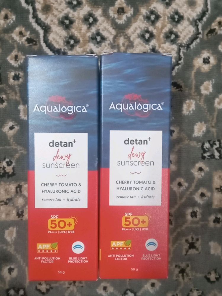 Detan Dewy Sunscreen Aqualogica