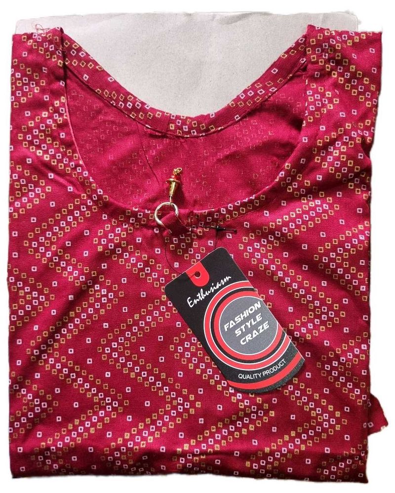 Bandhej Kurti