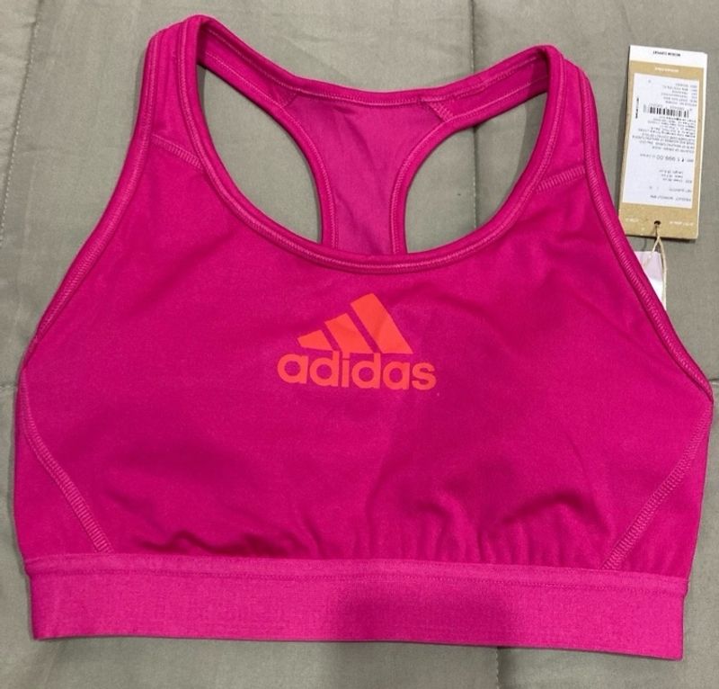 ADIDASWomen Sports Lightly Padded Bra (Pink)