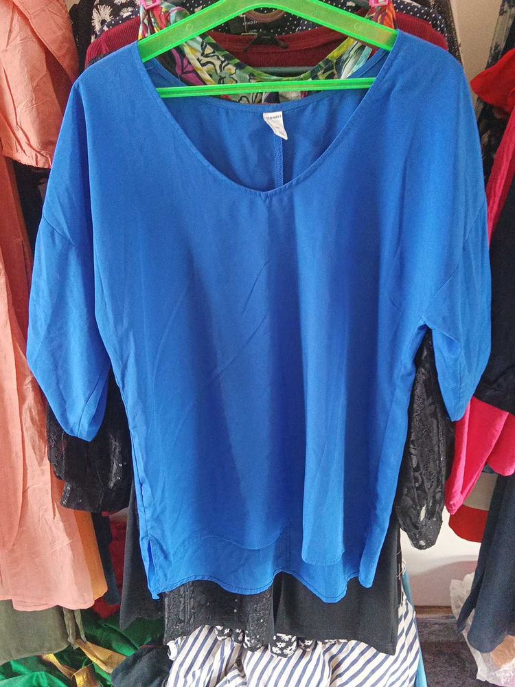 Classy Blue Top