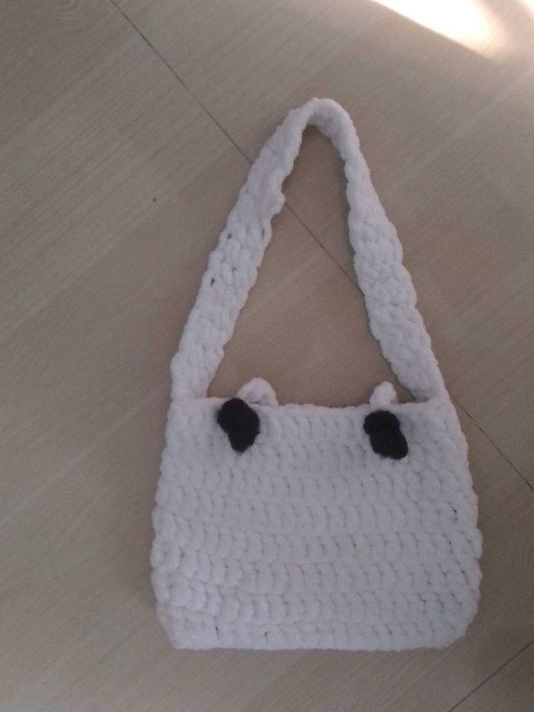 Cute Crochet Shoulder Bag