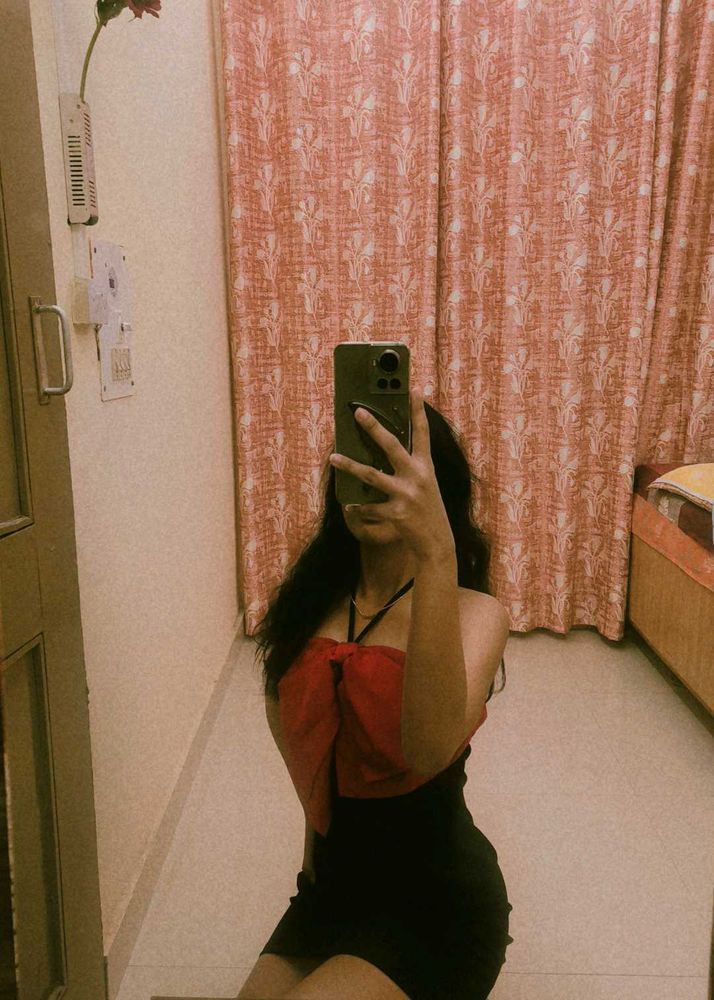 Bow Detail Mini Dress