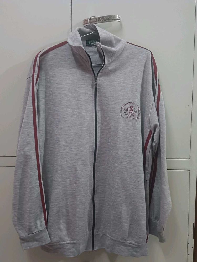 Vintage Track Jacket - Striped Sleeves