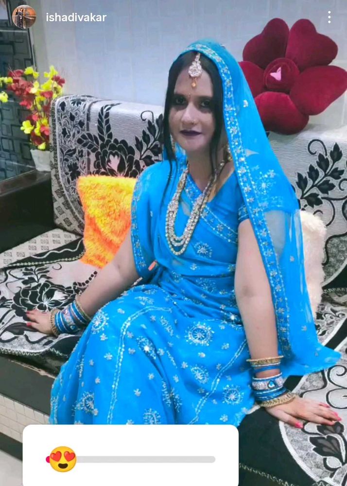 Blue Lehenga Choli Set