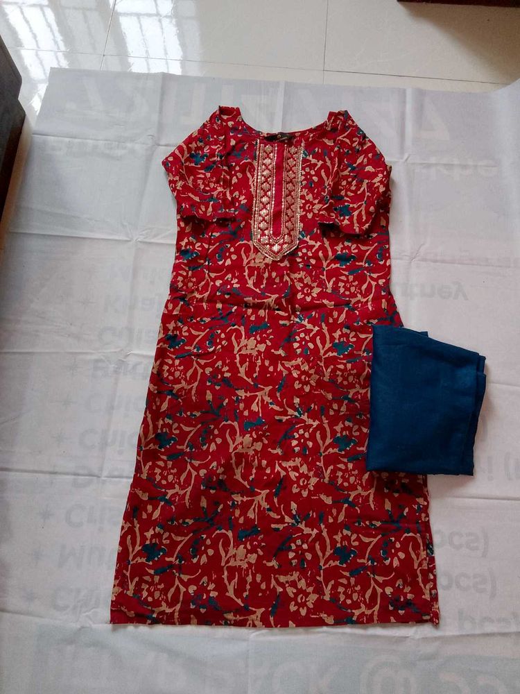 Kurti Pant Set