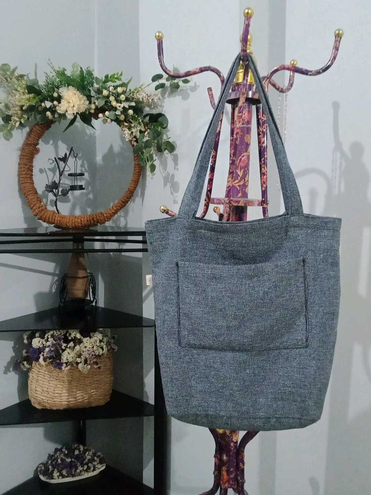 Blue Tote Bag