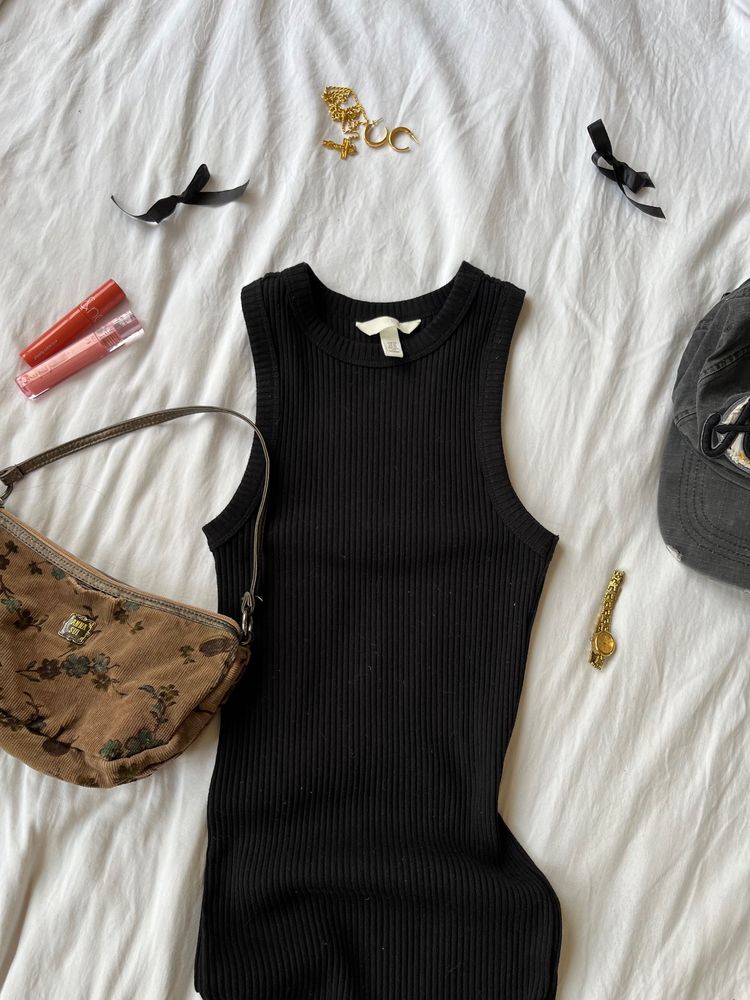 H&amp;M Bodycon Side Slit Dress