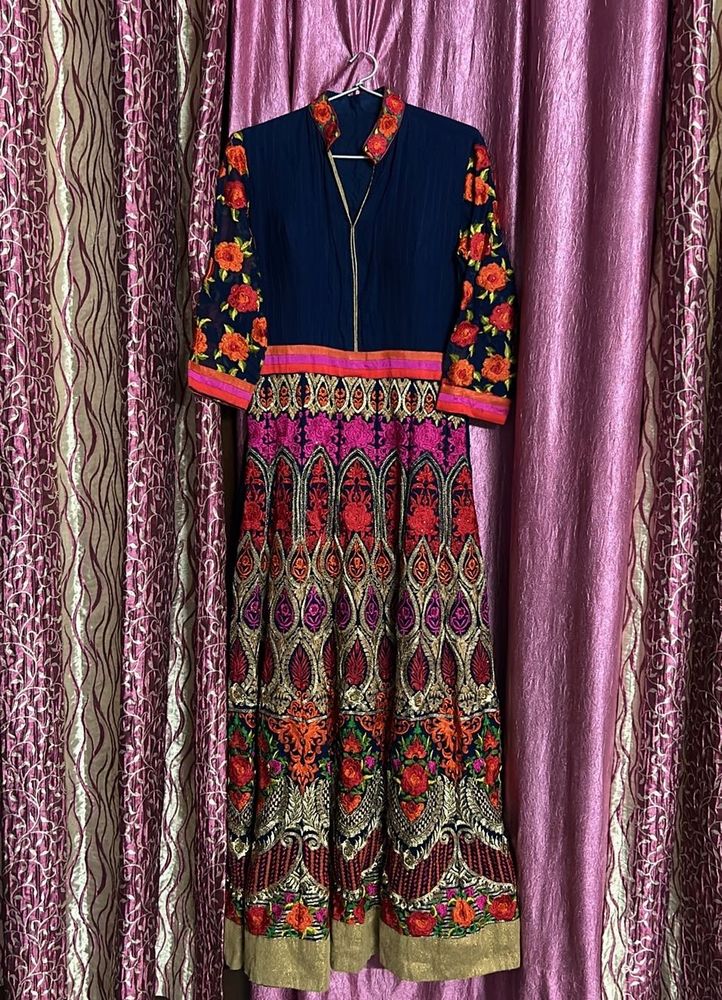 Embroidered Anarkali Dress