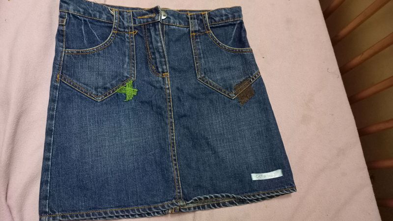 Denim /Jeans skirt for 7-8 girls