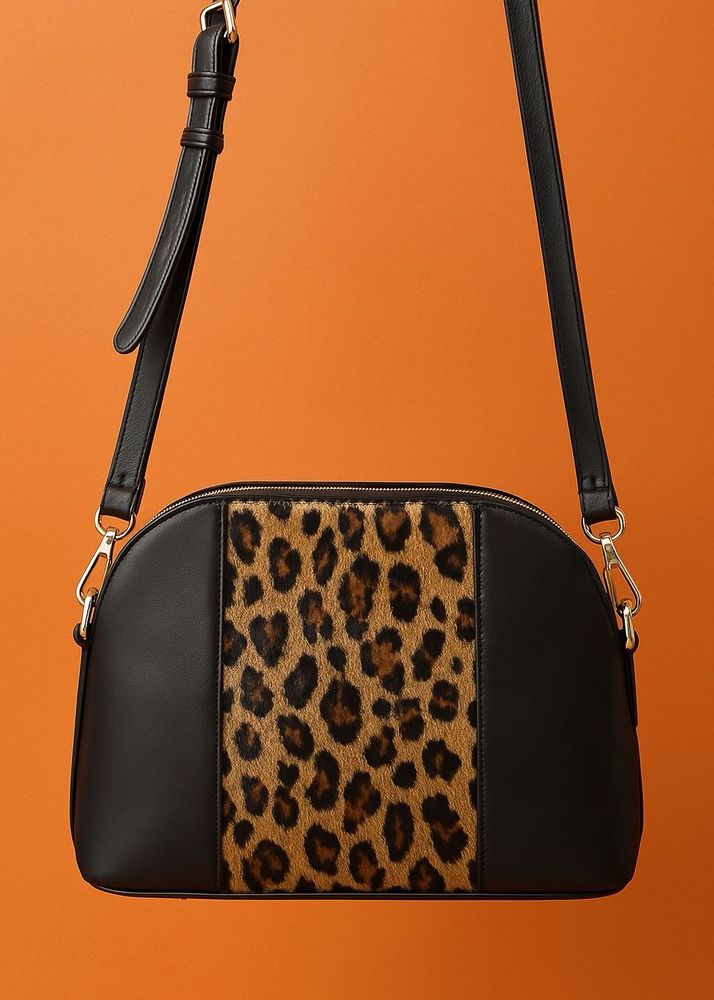 Leopard Print Shoulder Bag