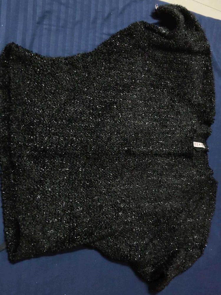 Sparkly Black Sweater