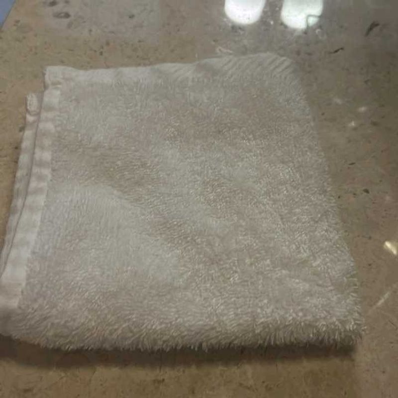 4 Face Napkin Small Towel, Cotton White