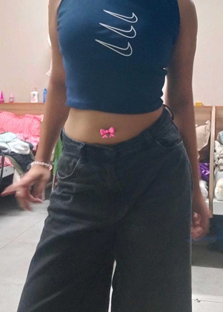 Nike jennyfer  Blue Tank Top.