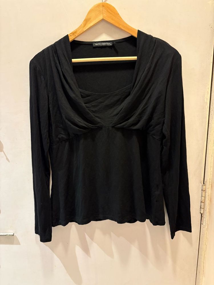 Beautiful Black Long Sleeve Top