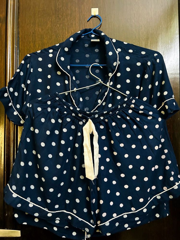 Polka Dot Pajama Set
