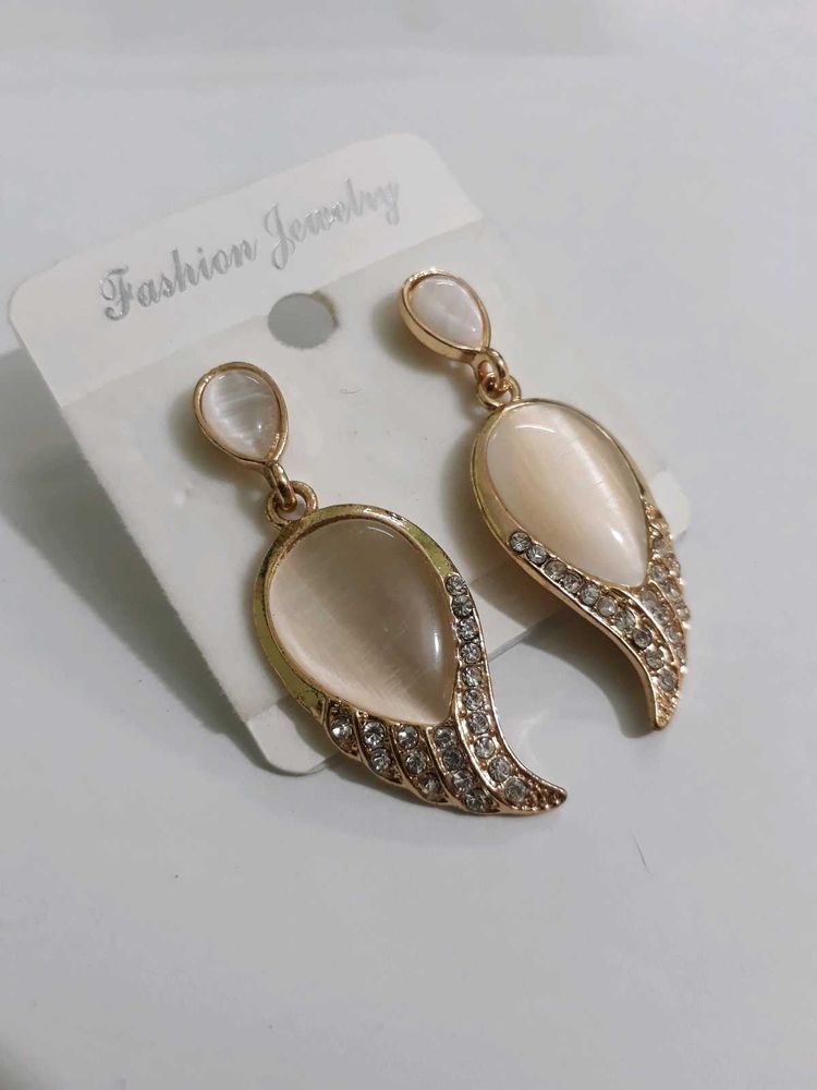 Elegant Drop Earrings- Brand New