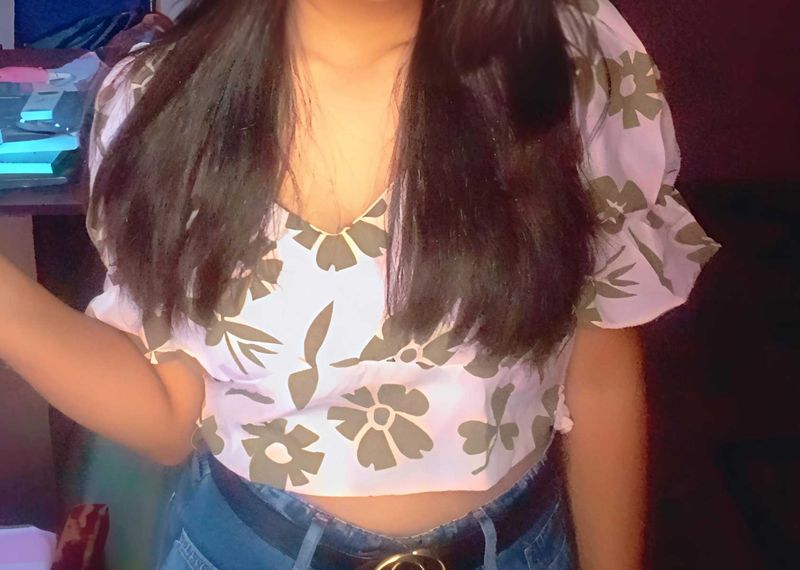 Women&#39;s Cotton Crop Top