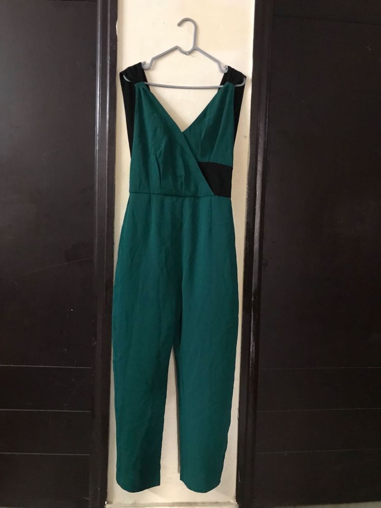 Elegant Green Jumpsuit Bust 32