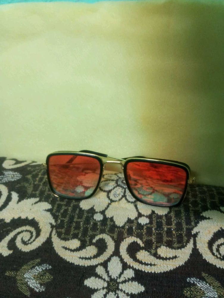 Red Lens Sunglasses