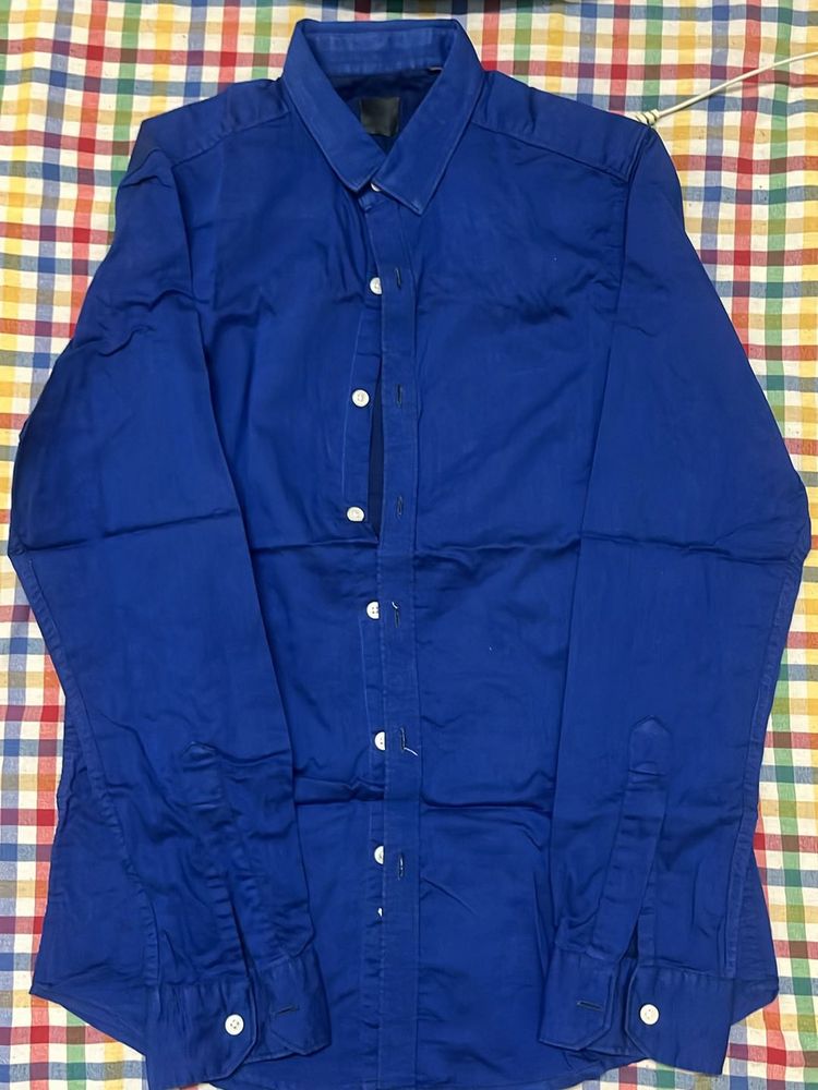 Mens blue shirt