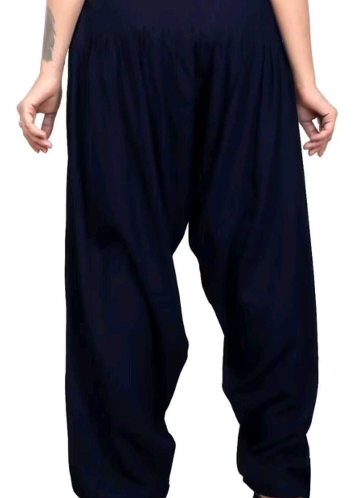 Comfy Navy Blue Harem Pants