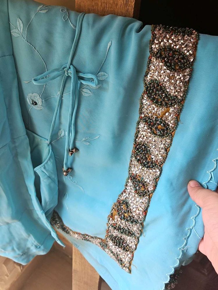 Embroidered Saree