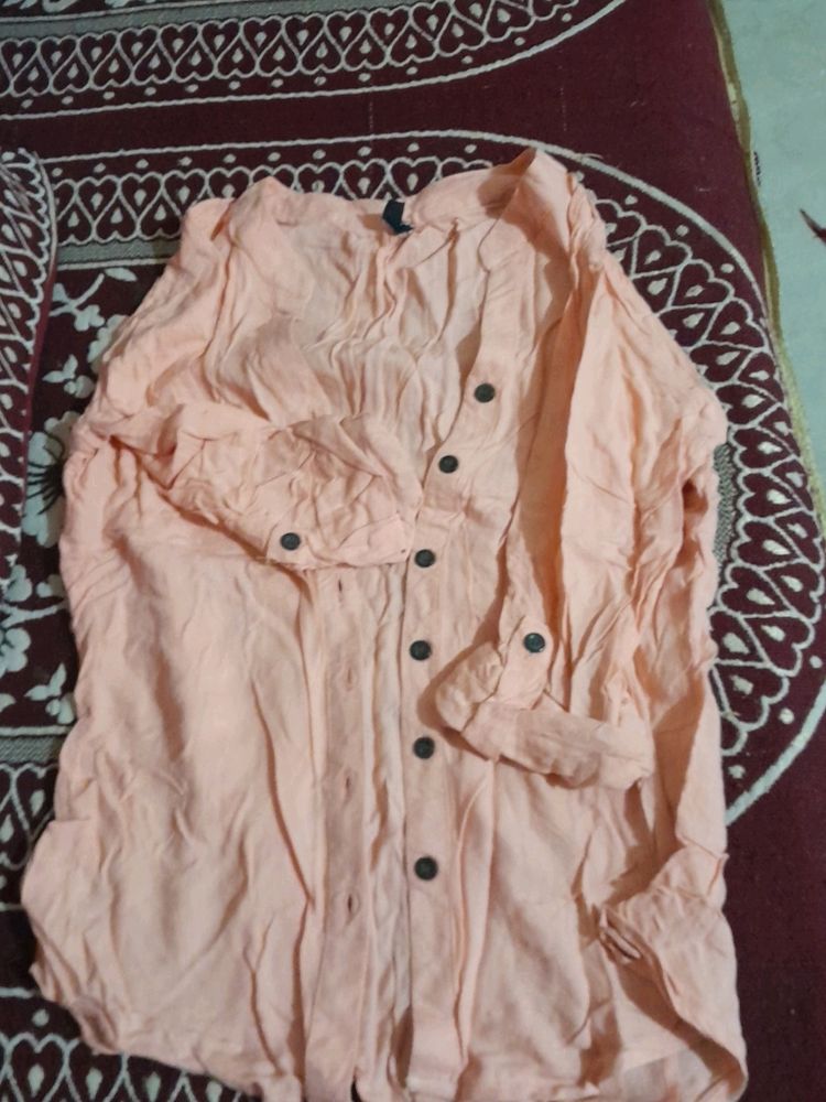 Peach Colour Shirt