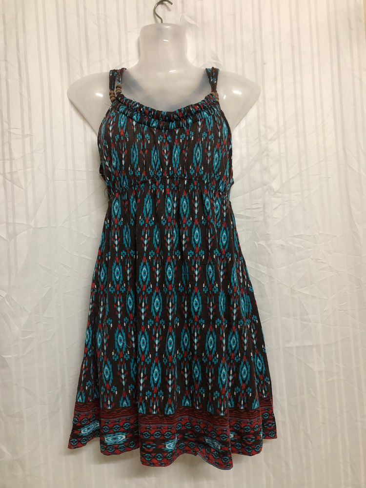 Wet Seal Blue Sleeveless Dress