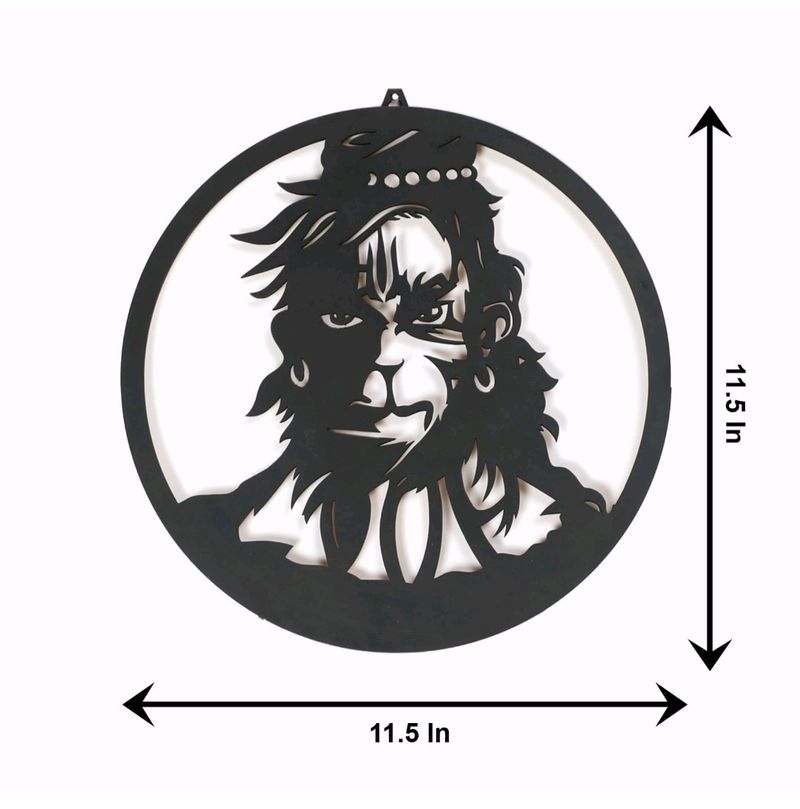 Mdf Bord Cutout Hanuman Photo