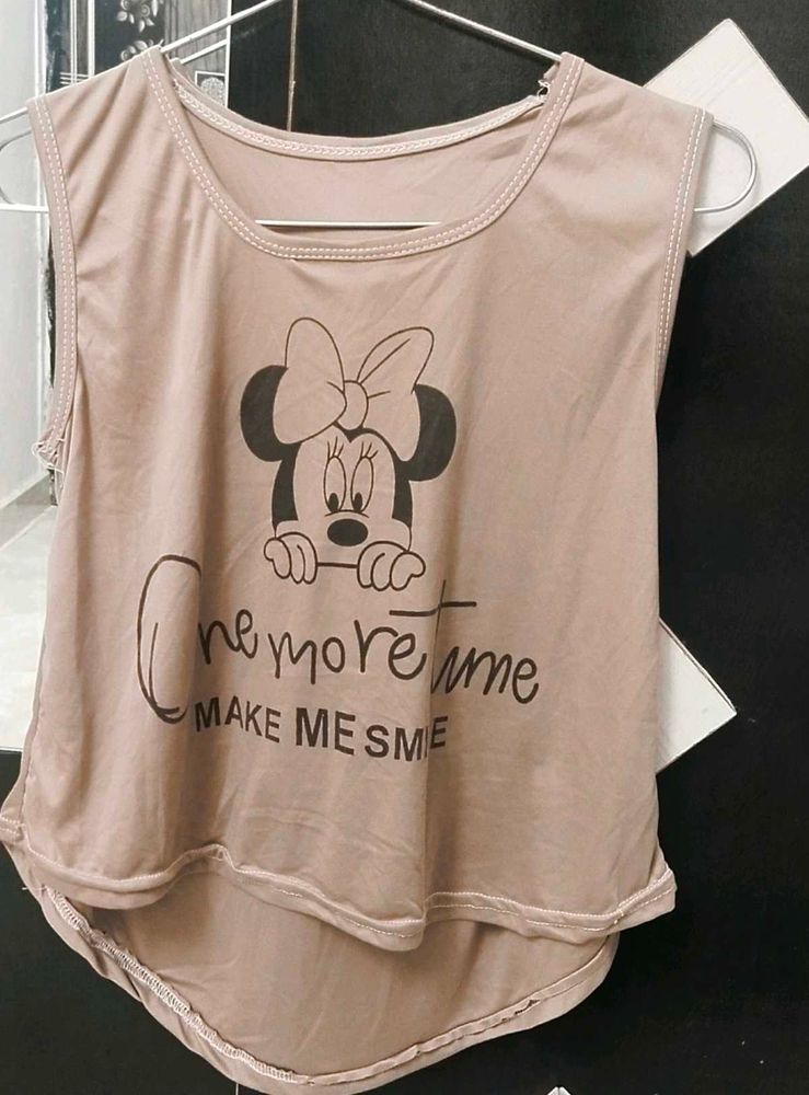 Minnie Mouse Sleeveless Top