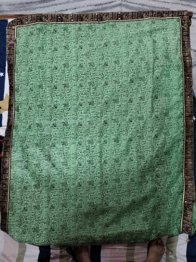 Elegant Green Saree