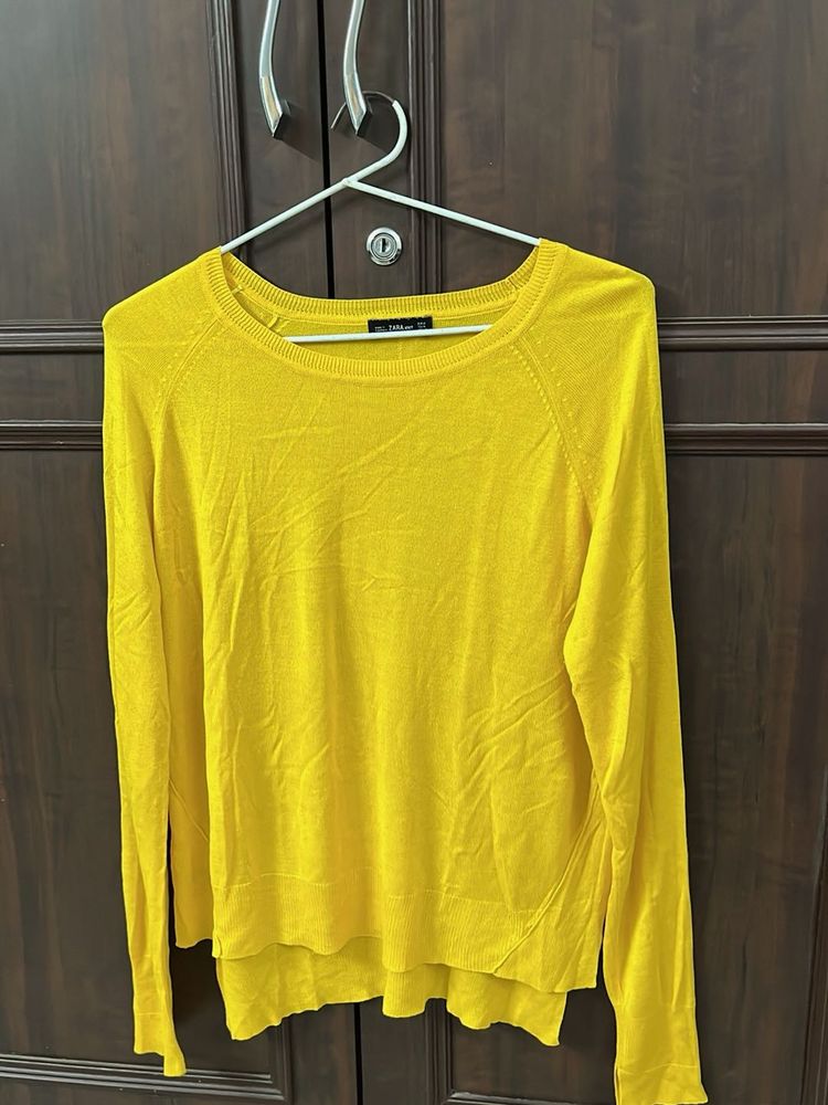 Zara Yellow Sweater