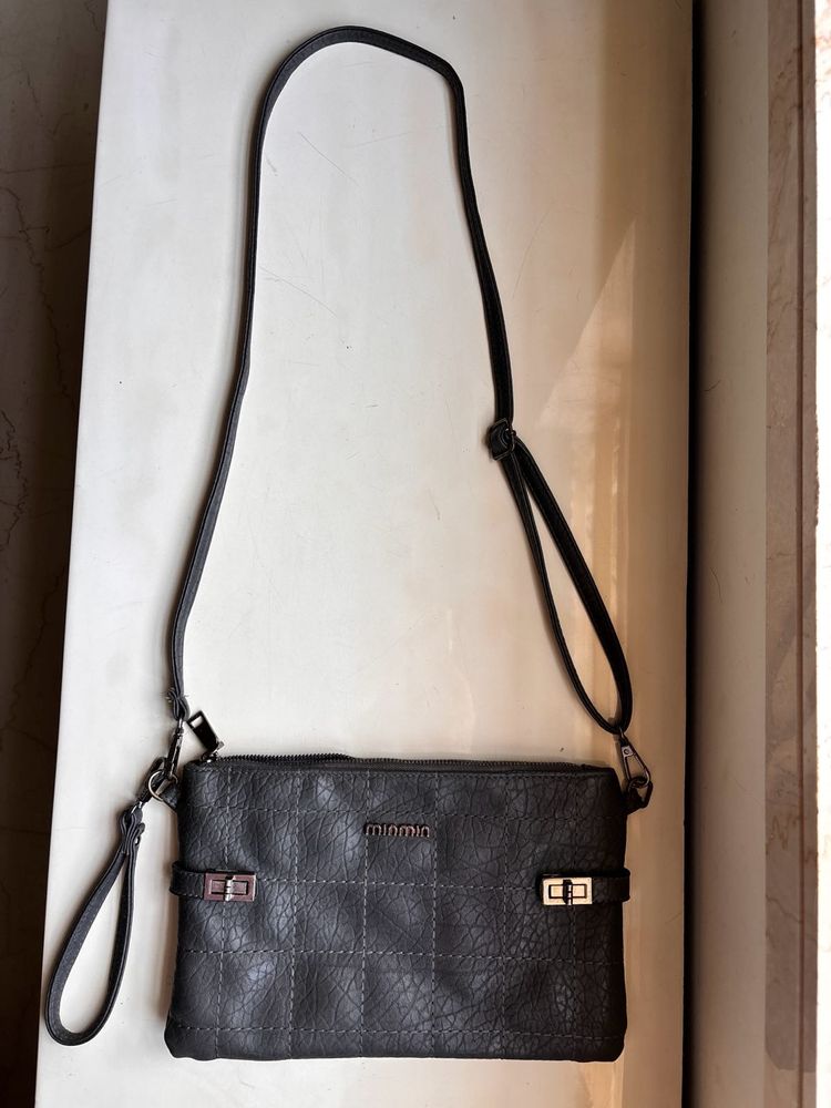Grey Sling Bag