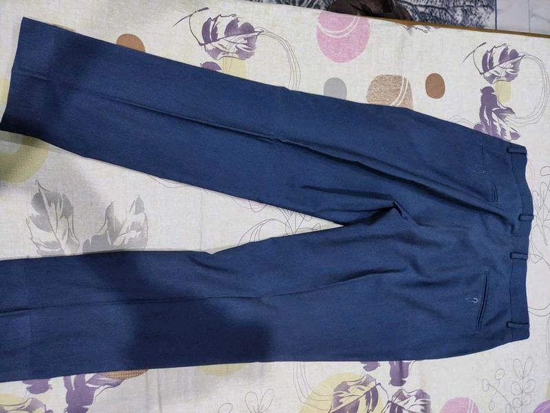 Men&#39;s Blue Formal Pants