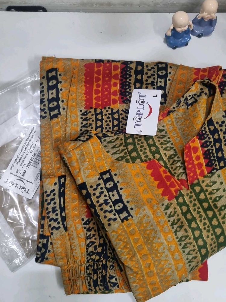 Best Offer Cord Set Cotton Multi Colorful
